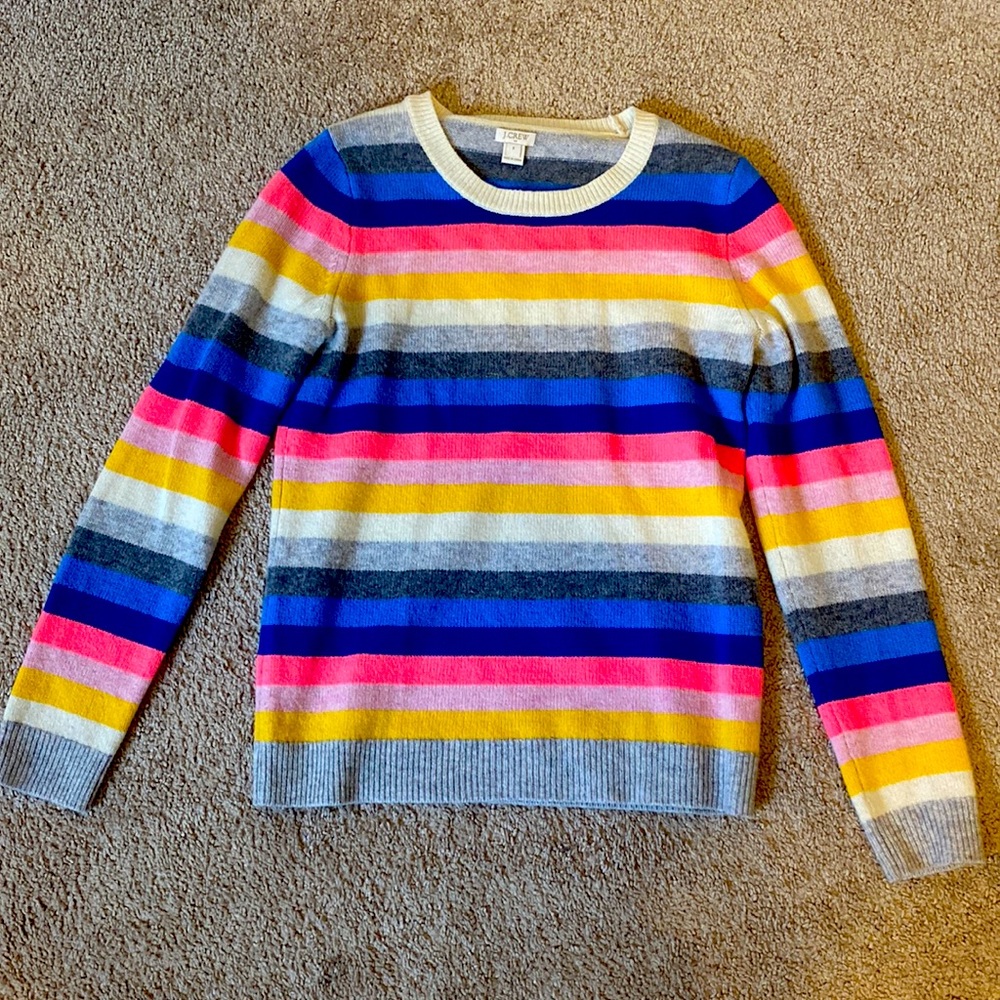 J. Crew striped sweater